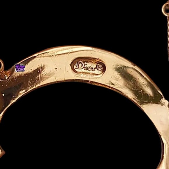 Vintage Christian Dior Flaming “D” Logo runway XL Logo Bracelet by John Galliano - Picture 4 of 14